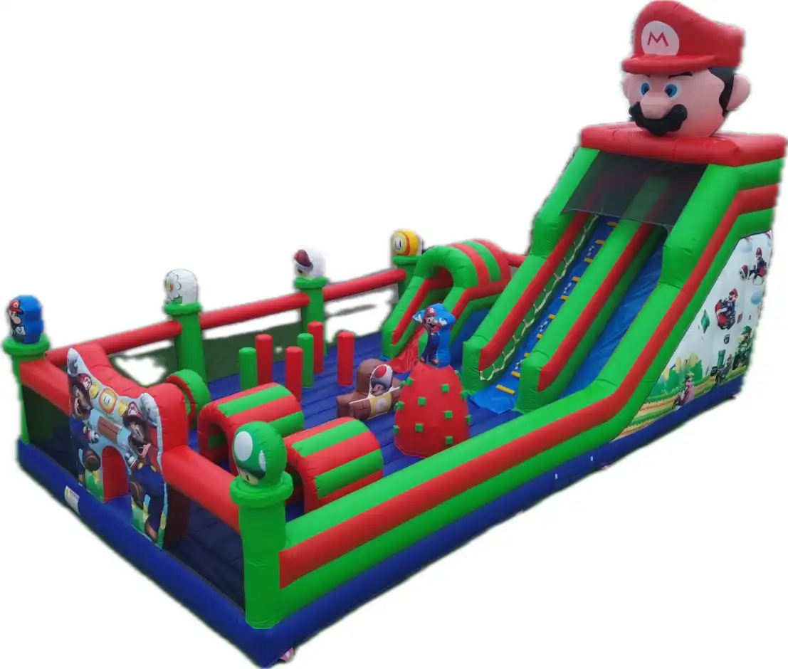 Tobogan gonflabil gigant Mario Iași